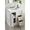 James Martin Vanities De Soto 30in Single Vanity, Bright White w/ 3 CM Ethereal Noctis Quartz Top 825-V30-BW-3ENC - alternate 3